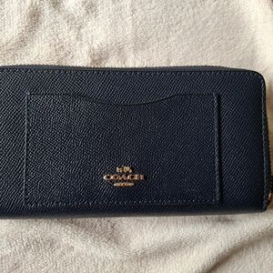 Coach Midnight Blue Wallet